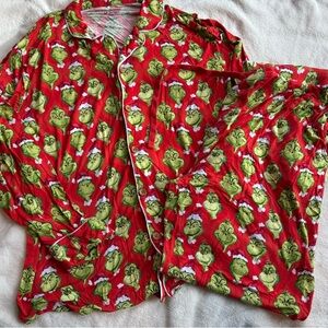 Posh Peanut Grinch Bamboo Pajamas
